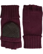 Lauren by Ralph Lauren Quilted Nappa Glove Mitt - Lyst