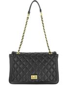 Moschino Love Quilted Eco Leather Shoulder Bag - Lyst