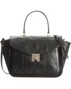 Tommy Hilfiger Postino Casual Leather Convertible Satchel - Lyst