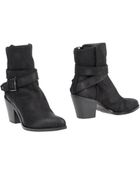 C’N’C Costume National Ankle Boots - Lyst