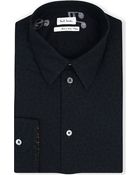 Paul Smith Animal-print Slim-fit Shirt - Lyst