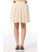 Numph Mini Skirt - Lyst