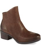 French Connection Truman Textured Ankle Boots - Lyst