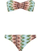 Missoni Mare Crochet Bandeau Bikini - Lyst