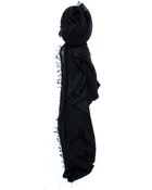 Grisal Love Cashmere Scarf in Black - Lyst