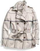 Coach Tattersall Short Trench - Lyst