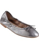 Sam Edelman Felicia Ballet Flat Pewter Leather - Lyst