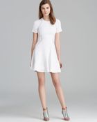 Rebecca Taylor Dress Poplin Cutout - Lyst