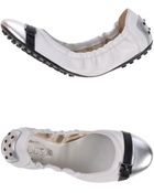 Tod's Ballet Flats - Lyst