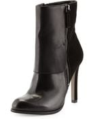 Pour La Victoire Tonia Leather And Suede Ankle Boots - Lyst