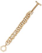 Kenneth Cole New York Gold-Tone Bead Link Toggle Bracelet - Lyst