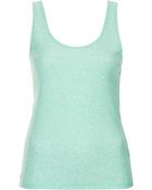 Topshop Basic Ribbed Vest - Lyst