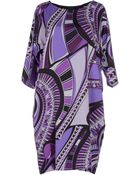 Emilio Pucci Short Dress - Lyst
