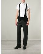 Ann Demeulemeester Panama Waistcoat - Lyst