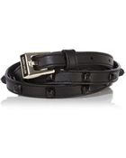 Karen Millen Skinny Belt - Lyst