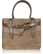 Reed Krakoff Boxer I Suede Tote - Lyst
