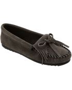 Minnetonka Suede Kiltie Moccasin - Lyst