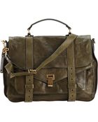 Proenza Schouler Large Leather Ps1 - Lyst