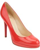 Christian Louboutin Patent New Simple Pump - Lyst