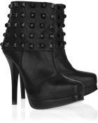 Thomas Wylde Studded Leather Ankle Boots - Lyst