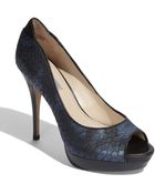Classiques Entier Open Toe Pump - Lyst
