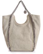 Stella McCartney Canvas Falabella Big Chain Bag - Lyst