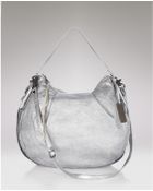 Botkier Beck Metallic Leather Hobo - Lyst