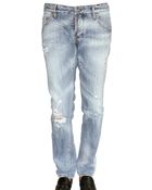 DSquared² 19cm Ripped Denim Slim Fit Jeans - Lyst