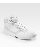 D&G Logo High-top Sneakers - Lyst