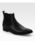 To Boot Perforated Chelsea Boots - Lyst