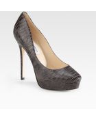 Jimmy Choo Cosmic Printed Leather Pumps - Lyst