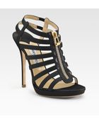 Jimmy Choo Glenys Cage Platform Sandals - Lyst