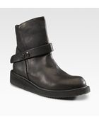 Rick Owens Flat Ankle Boots - Lyst