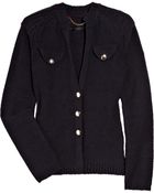 Marc By Marc Jacobs Yolanda Bouclé Cotton Cardigan - Lyst