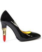 Alberto Guardiani Patent Leather Lipstick Court Shoes - Lyst