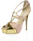 Oscar de la Renta Intertwined Strap Sandal - Lyst