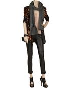 Vanessa Bruno V-neck Cotton-jersey Top - Lyst