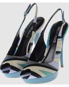 Emilio Pucci Platform Sandals - Lyst