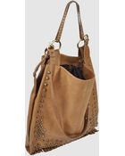 Via Repubblica Large Leather Bag - Lyst