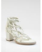 Alexander Wang Suede & Leather Knotted Sandals - Lyst