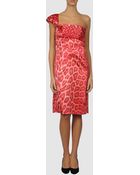 Just Cavalli Short Dress - Lyst