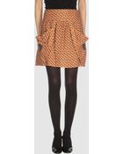 See By Chloé Mini Skirt - Lyst