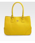 Tory Burch Small Robinson Tote - Lyst