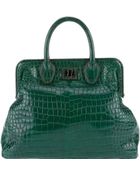 Zagliani Python Medium Vittoria Bag - Lyst