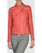 Ra-re Leather Outerwear - Lyst