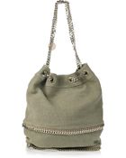 Stella McCartney Falabella Canvas Bucket Bag - Lyst