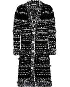Oscar de la Renta Bouclé-tweed Coat - Lyst