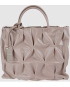 Coccinelle Large Fabric Bag - Lyst