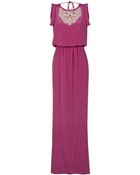Tibi Farrah Beaded Maxi Dress - Lyst