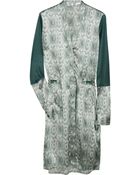 Clemens En August Printed Silk Dress - Lyst